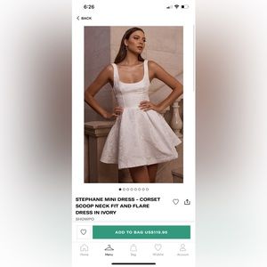 Showpo Stephane Mini Dress